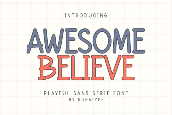 Awesome Believe: Elegant Sans Serif Font Download