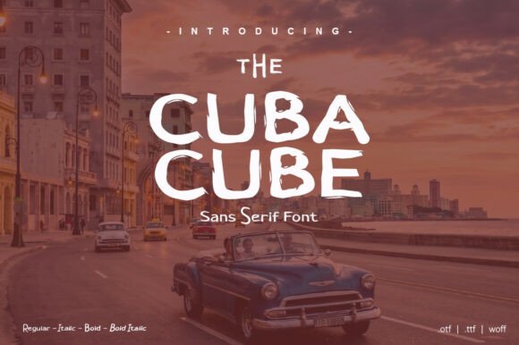 Cuba Cube Font Review: Expressive Sans Serif for Branding