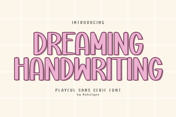 Dreaming Handwriting Font: Elevating Small Business Branding
