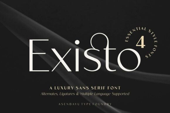 Existo Font: Elevating Digital Campaign Visuals