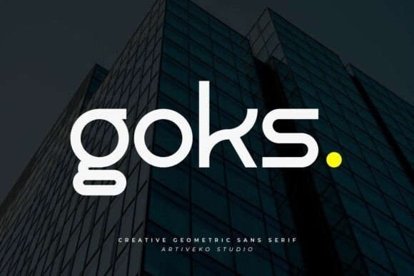 Goks Font Review: A Creative Sans Serif for Bold Branding