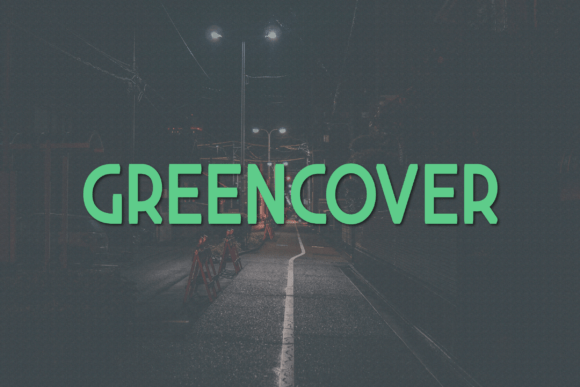 Greencover Font: Modern Sans Serif for Business Branding