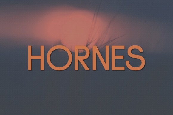 Hornes Font Review: A Modern Sans Serif for Classy Branding