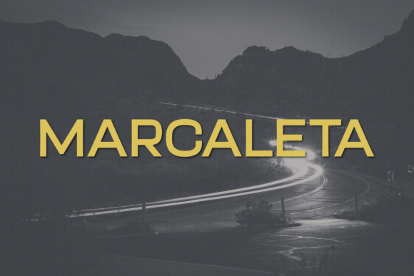 Marcaleta: A Modern Sans Serif Typeface for Editorial Design