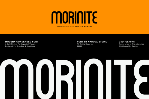 Morinite Font: Elevating Small Business Brand Identity