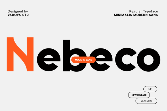 Nebeco Font Review: A Modern Sans Serif for Branding