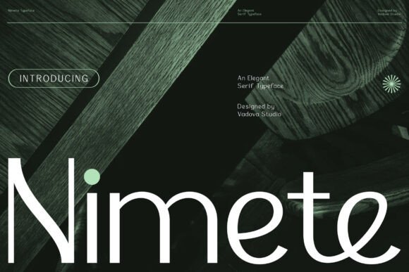 Nimete Font Review: Modern Sans Serif for Campaigns