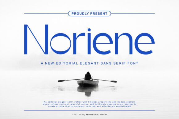 Noriene Font Review: Editorial Sans Serif for Campaigns