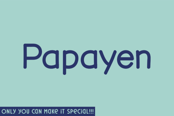 Papayen Font Review: Geometric Sans Serif with Ink Texture