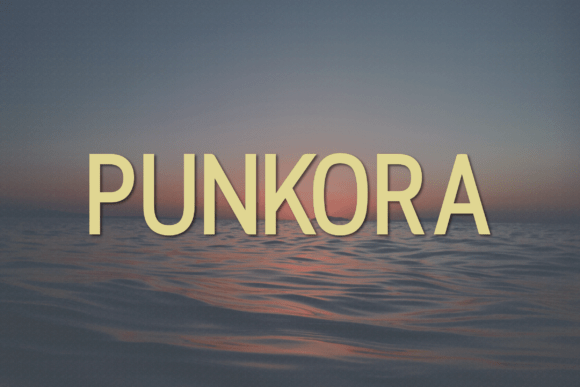 Punkora Font: Modern Sans Serif for Digital Design