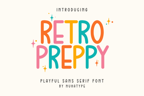 Retro Preppy Font: Elevating Small Business Branding