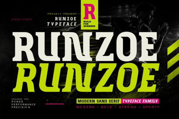 Runzoe Font: A Modern Sans Serif for Editorial Design
