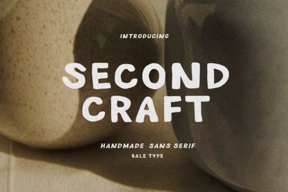Second Craft Font: Organic Sans Serif for Web Design