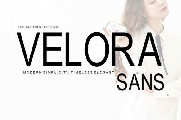 Velora Sans Font for Modern Digital Branding