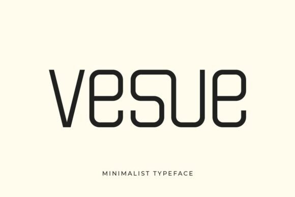 Vesue Font: Minimalist Sans Serif for Modern Web Design