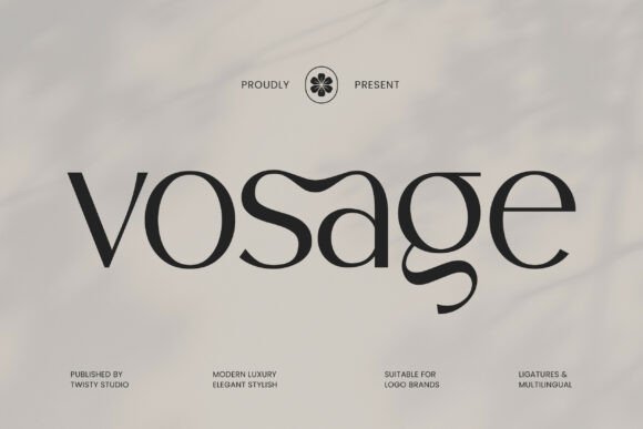 Vosage Font: Elevating Handmade Labels and Luxury Packaging