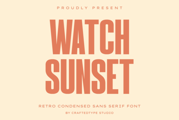 Watch Sunset Font: Elevate Small Business Branding