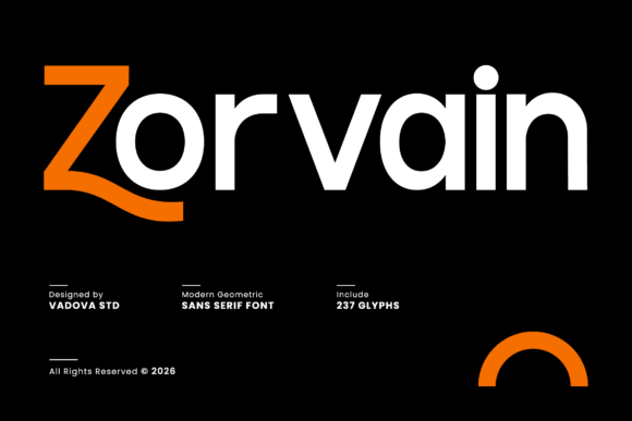 Zorvain Font Review: Elevating Small Business Branding